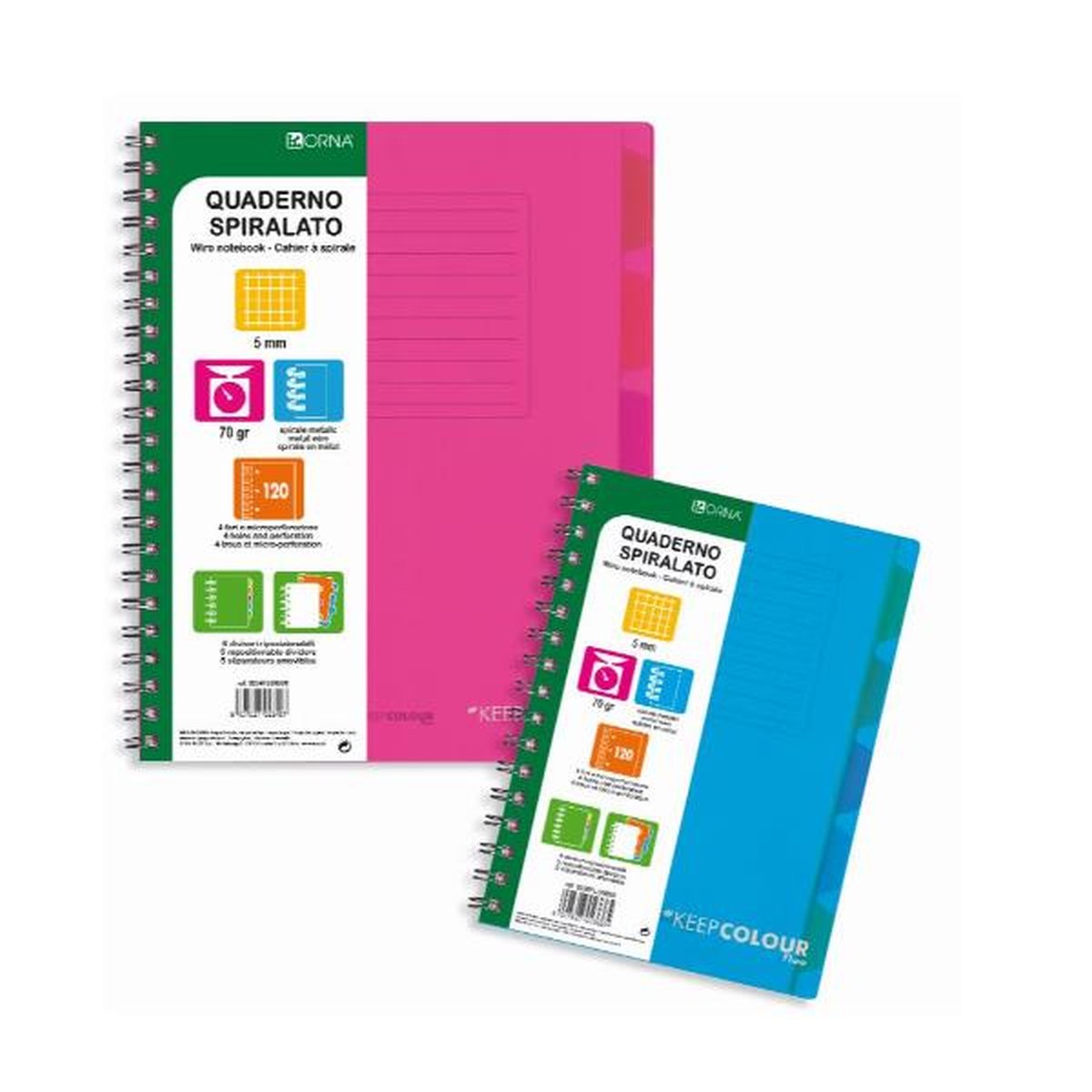 Quaderni Spiralati Microperforati