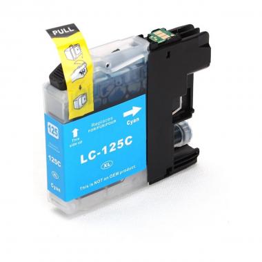 Cartuccia compatibile brother lc-125xlc ciano