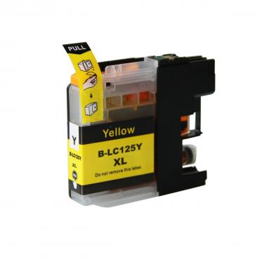 Cartuccia compatibile brother lc-125xly giallo