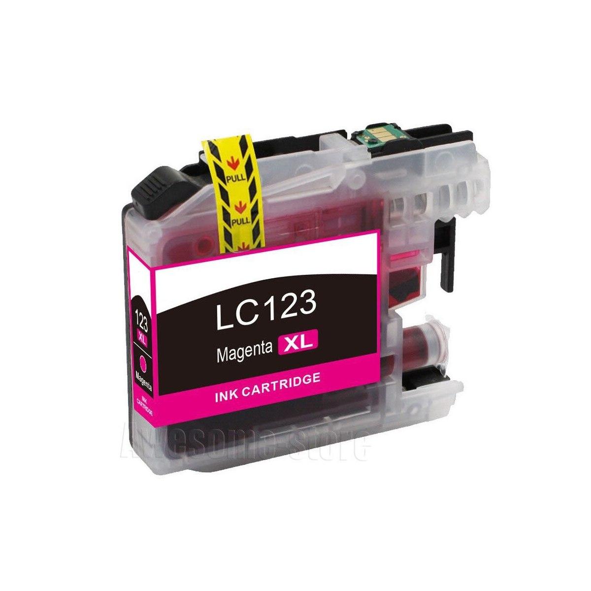 Cartuccia Compatibile Brother Lc-123M Magenta