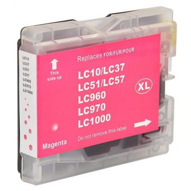 Cartuccia compatibile brother lc-1000m lc-970m magenta
