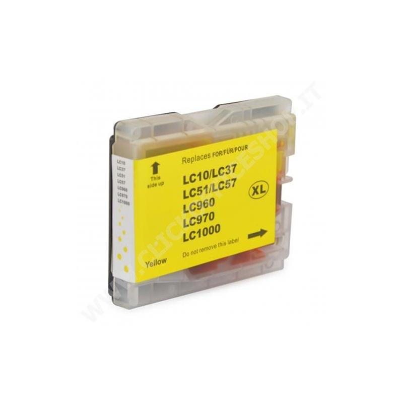 Cartuccia Compatibile Brother Lc-1000Y Lc-970Y Giallo