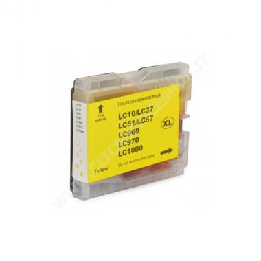 Cartuccia compatibile brother lc-1000y lc-970y giallo